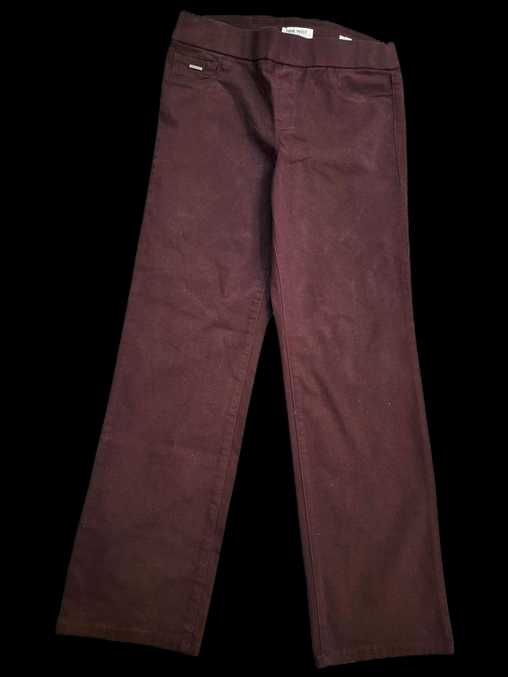 Nine West Women's Straight-Leg Jeans in Plum